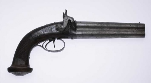 Peter Lalor's Pistol,c1840. State Library of Victoria (H36528)